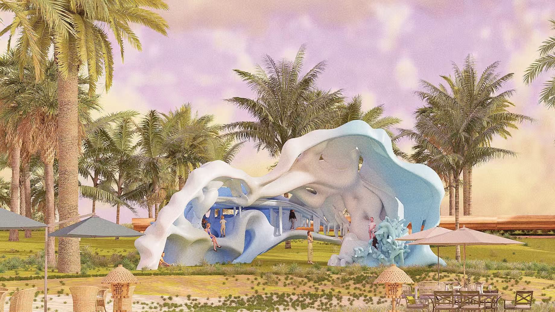 Coral Terrace — view 2